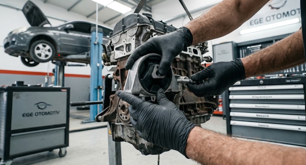 Araç Rölantide Neden Titrer? Şaşmaz Motor Takozu Değişimi
